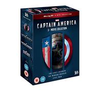 CAPTAIN AMERICA 3 MOVIE COLLECTION 3D DVD