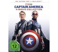 Captain America - 4-Movie-Collection (4 4K Ultra HDs) (+ 4 s)