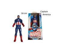Spider-Man, Iron Man, Captain America & Hulk - 6 inch Marvel figures set of four