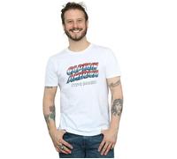 Captain America AKA Steve Rogers T-Shirt Marvel White XL