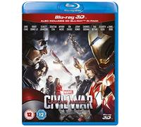 Captain America - Civil War 3D+2D Blu-Ray [2016]
