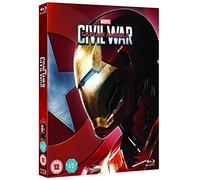 Captain America: Civil War - Blu-ray - Iron Man Limited Edition Sleeve - Region Free - Disney