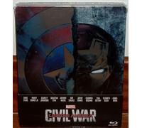 Captain America Civil War Steelbook BD New A-B-C