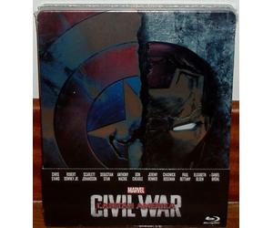 Captain America Civil War Steelbook BD New A-B-C