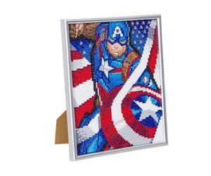 (Captain America) Craft Buddy Crystal Art Thor / Captain America Picture Kit