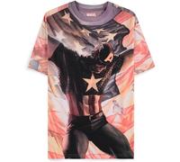 Captain America - Digital American AOP Men's Short Sleeved T-shirt