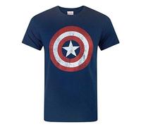 Captain America Distressed Logo Women's T-Shirt