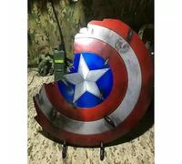 Captain America Endgame Broken Shield Metal Prop Replica 75th Anniversary Legend