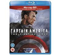 Captain America: First Avenger [Blu-ray 3D + 2D] [Region Free]