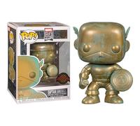 Captain America Marvel 80th Anniversary Patina US Excl Pop!