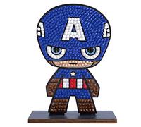 Captain America Marvel Crystal Art® Buddies Kit
