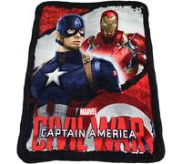 Marvel Captain America Fleece Blanket Civil War Official Blanket