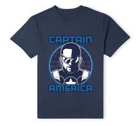 Captain America Official Sam Wilson T-Shirt - Navy | Size: Small Captain America Navy S