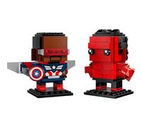 Captain America & Red Hulk BrickHeadz by LEGO