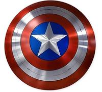 Captain America’s Shield- The Falcon and The Winter Soldier Shield - Metal Replica Halloween Medieval Armor Cosplay Shield, LARP Combat Shield