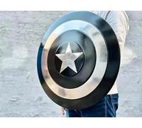 Captain America Shield Black Metal Replica Marvel Legends 75th Anniversary