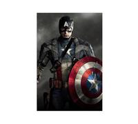 Captain America Steve Rogers Chris Evans Canvas Poster Bedroom Decor Landscape Office Room Decor Gift 12x18inch(30x45cm)