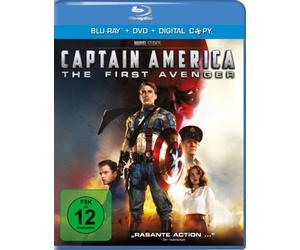 Captain America - The First Avenger, 1 Blu-ray + DVD + Digital Copy