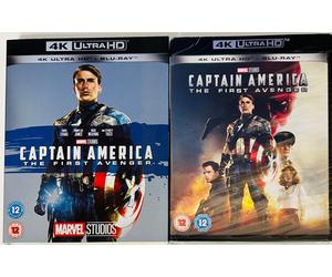 Captain America: The First Avenger (4K UHD) - Slipcover - New Sealed