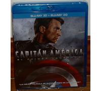 Captain America The First Avenger Blu-Ray 3D + Blu-Ray New (Unopened) R2