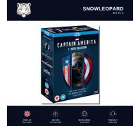 CAPTAIN AMERICA TRILOGY 1-3 BLU-RAY ALL PART 1 2 3 MOVIE FILM MARVEL UK Reles R2