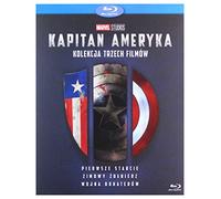 Captain America Trilogy: Pierwsze starcie / Zimowy ĹťoĹnierz / Wojna bohaterĂlw [3xBlu-Ray] (English audio. English subtitles)