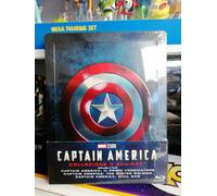 Captain America Trilogy Tre Movie Steelbook Marvel (Limited Edition) (3 blu ray)