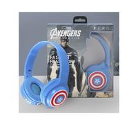 (Captain america) Wireless Bluetooth Headphones HIFI Surround Sound Foldable Laptop Headsets