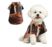 Captain Armband Star XL Pet Hawaiian Shirt for Small Dogs-Cute Summer Beach Outfit for Puppy, Soft Breathable Cat Clothes with Buttons