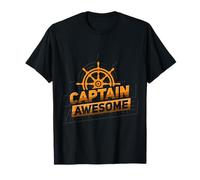 Captain Awesome - Anchor Sailing Sailor Sail T-Shirt