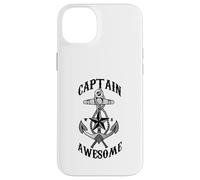 Captain Awesome - Anchor, Sea Boat Sailing, Traveling, Nomad Case for iPhone 14 Plus