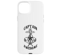Captain Awesome - Anchor, Sea Boat Sailing, Traveling, Nomad Case for iPhone 15 Plus
