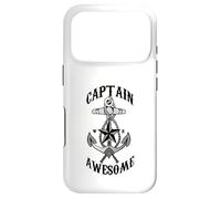 Captain Awesome - Anchor, Sea Boat Sailing, Traveling, Nomad Case for iPhone 17 Pro