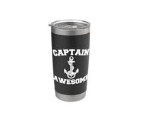 Captain Awesome Stainless Steel Insulated Tumbler