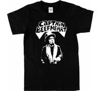 Captain Beefheart T-Shirt - Avant-Garde Rock Icon, Retro, 60's, 70's, S-XXL Black XL
