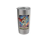 Captain Bengal Explorer of Cosmic Threads Stainless Steel Insulated Tumbler