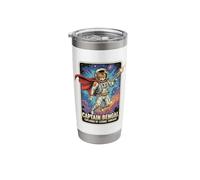Captain Bengal Explorer of Cosmic Threads Stainless Steel Insulated Tumbler