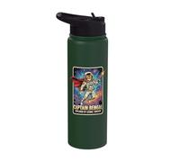 Captain Bengal Explorer of Cosmic Threads Stainless Steel Insulated Water Bottle