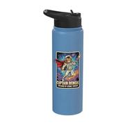 Captain Bengal Explorer of Cosmic Threads Stainless Steel Insulated Water Bottle