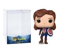 Captain Carte r: P o p ! Vinyl Figurine Bundle with 1 Compatible Graphic Protector (870-55811 - B)