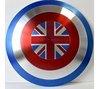 Captain Carter Shield Super Hero Shield Cosplay Battle Ready Shield Screen Accurate Metal Prop Replica Shield Adult Toy for Lover Soldier What If, Agent Peggy Carter Shield Replica Cosplay