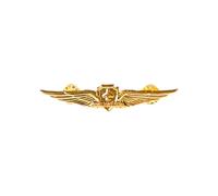Captain Chest Badge Metal Airman Wing Pin Navy Advanced Pilot Pilot Lapel Aviation Metal Airman Wing Captain Chest