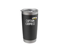 Captain Codpiece - Funny Renaissance Fair Gifts Stainless Steel Insulated Tumbler