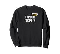 Captain Codpiece - Funny Renaissance Fair Gifts Sweatshirt