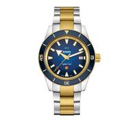 Captain Cook X European Cricket Special Edition 42mm Mens Watch Blue
