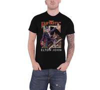 Captain Fantastic T Shirt Elton John Black M