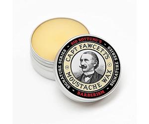Captain Fawcett Barberism Moustache Wax 15ml - Firm Hold Moustache Styling Wax for Men - Fresh Aromatic Blend with Citrus, Cedarwood & Musk for a Classic Barbershop Finish