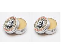 Captain Fawcett Expedition Strength Moustache Wax 15ml - Extra Firm Hold Moustache Wax for Men - Classic Sandalwood Scented Styling Wax for Long-Lasting Shape & Definition (Pack of 2)