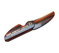 Captain Fawcett Mens Folding Pocket Moustache Styling Comb 87T