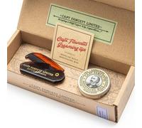 Captain Fawcett's Captain Fawcett Sandalwood Moustache Wax + Flip Moustache Comb